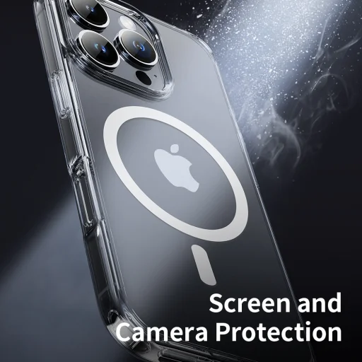 Rock Crystal sorozat mágneses tok iPhone 16 Plus átlátszó tok - 10