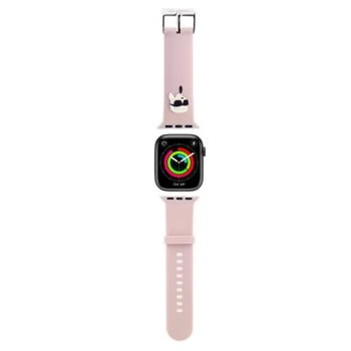 Karl Lagerfeld Karl Head NFT óraszíj Apple Watch 42/44/45/46/49 Pink - 1