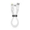 Rock Kabel P8 Basic Series - Type C - Lightning - PD 27W 3A 1 méter fehér thumbnail
