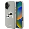  iPhone 16 Bézs Karl Lagerfeld 3D Rubber Double Heads tok thumbnail