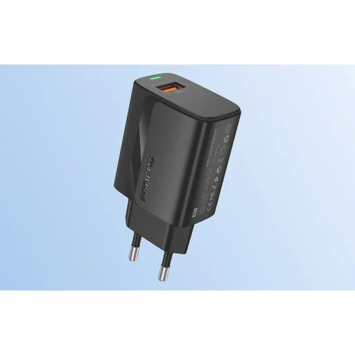 Foneng EU64 USB-A töltő fekete - 3