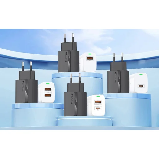 Foneng EU64 USB-A töltő fekete - 5