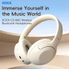 Rock Headphones O3 ANC bluetooth világosszürke - 3