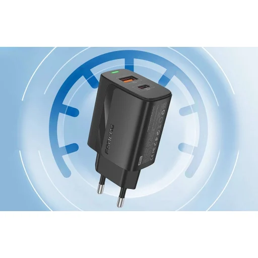 2-Port Töltő Foneng EU66 A+C Fekete - 4