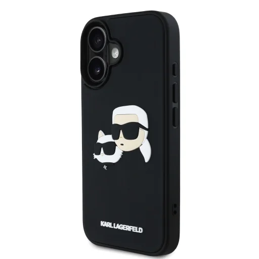  iPhone 16 Karl Lagerfeld 3D Rubber Double Heads tok - 2