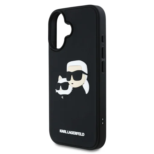  iPhone 16 Karl Lagerfeld 3D Rubber Double Heads tok - 5