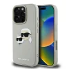  iPhone 16 Pro Max Bézs Karl Lagerfeld 3D Rubber Double Heads tok thumbnail