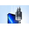 Fali töltő, Essager, ECTCA-LYB01-Z, GaN, USB-A, USB-C, 33W (fekete) thumbnail