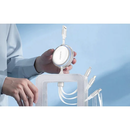 Foneng X113 3 az 1-ben kábel X113 1.1M Kék - 3