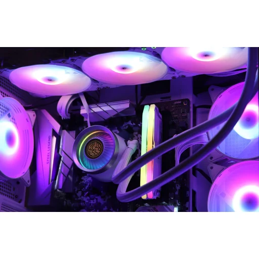 Darkflash DN 360 CPU folyadékhűtés (fehér) - 5