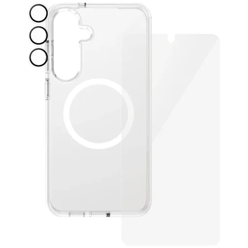 CARE by PanzerGlass Flagship 3in1 tok + üvegfólia + objektívvédő készlet Samsung Galaxy S25+ számára - 3