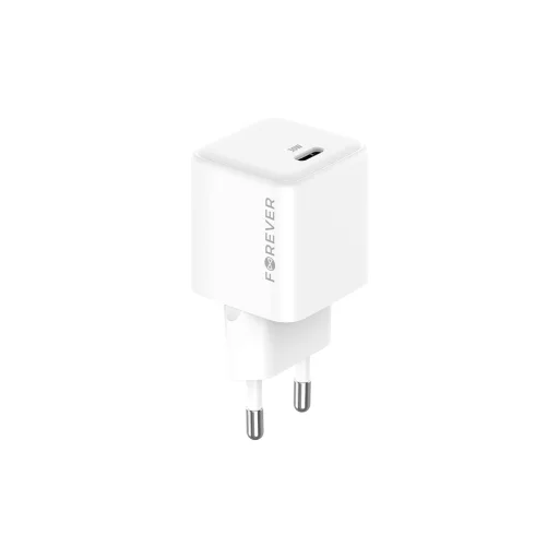 Forever TC-08-30C GaN PD QC töltő 1x USB-C 30W fehér - 2