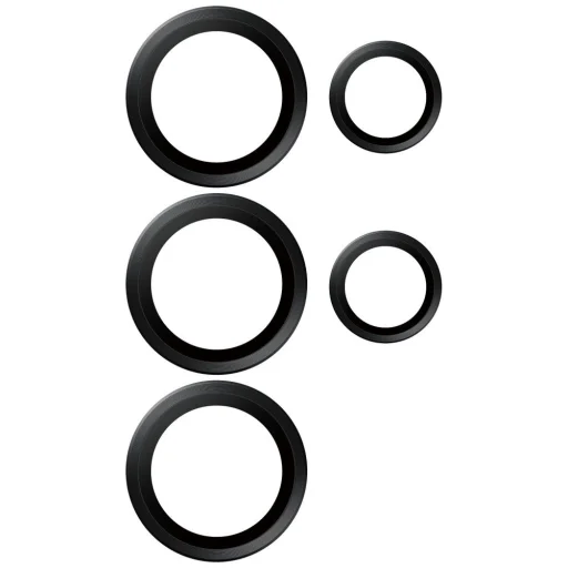 PanzerGlass Hoops kameravédő edzett üveg Samsung Galaxy S25 Ultra fekete üvegfólia - 3