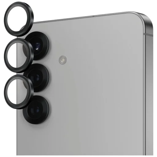 PanzerGlass Hoops objektívlencsevédő edzett üveg Samsung Galaxy S25 fekete üvegfólia - 2