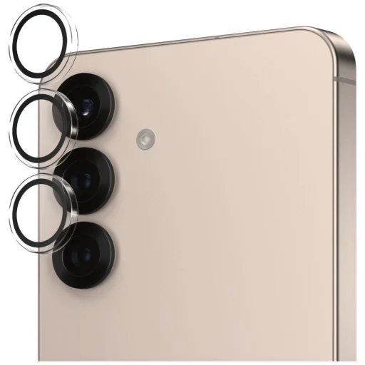 PanzerGlass Hoops Lencsevédő Edzett Üveg Samsung Galaxy S25-höz Átlátszó üvegfólia - 2