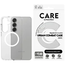 CARE by PanzerGlass Flagship Urban Combat White QI tok Samsung Galaxy S25+ - Átlátszó