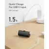 Powerbank Veger W0556P 5000mAh 20W 3A PD QC3.0 Lightning - fekete thumbnail