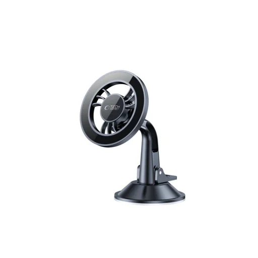 Tech-protect N56 Mágneses Magsafe Műszerfalra rögzíthető autós tartó Fekete - 3