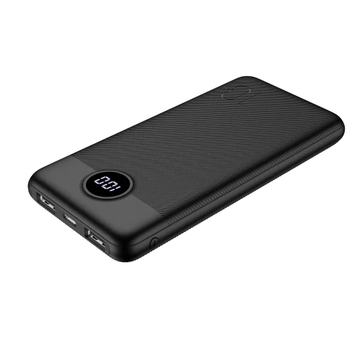 Powerbank Veger L10S (W1105PD) 10000mAh 20W 2A PD QC3.0 - fekete - 3