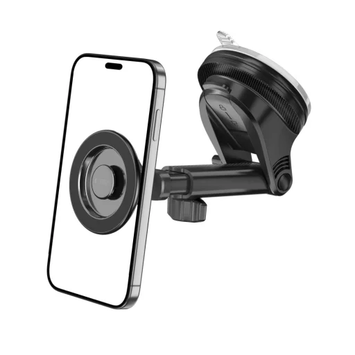 Tech-protect N58 Mágneses Magsafe Műszerfalra és Szellőzőre Rögzíthető Autós Tartó Fekete - 7