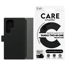 CARE by PanzerGlass Feature Tango 2w1 Wallet fliptok Samsung Galaxy S24 Ultra - fekete tok