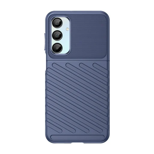 Thunder Case Samsung Galaxy A56/A36 szilikon páncél tok - kék - 2