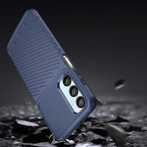 Thunder Case Samsung Galaxy A56/A36 szilikon páncél tok - kék - 6