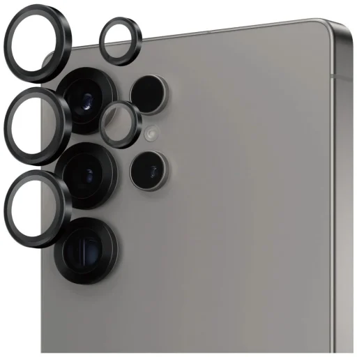 PanzerGlass Hoops kameravédő edzett üveg Samsung Galaxy S25 Ultra fekete üvegfólia - 2