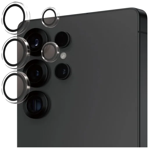 PanzerGlass Hoops lencsevédő edzett üveg Samsung Galaxy S25 Ultra átlátszó üvegfólia - 2