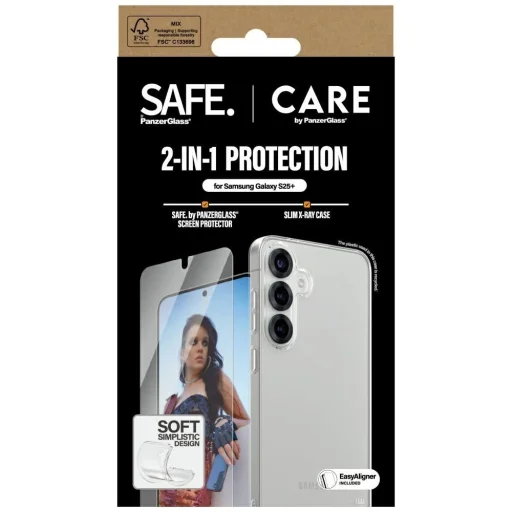 CARE by PanzerGlass Fashion 2in1 tok+üvegfólia védelem Samsung Galaxy S25+ készülékhez - 4
