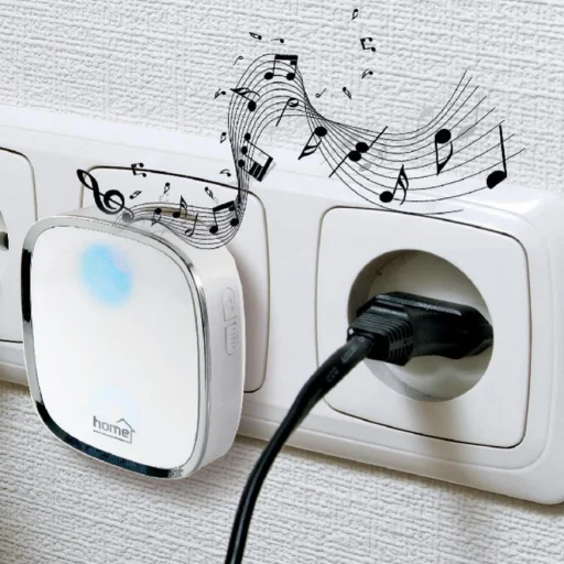 Vezeték nélküli csengő, 230V, 200m - 2