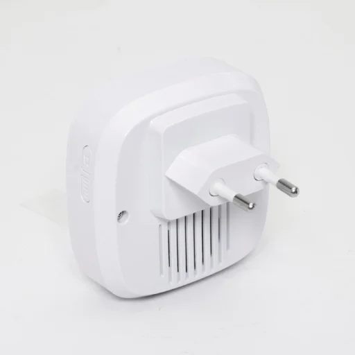 Home DBK 1500AC vezeték nélküli csengő, elem nélküli, 150m hatótáv, 36 dallam, 4 fokozatú hangerő, fényjelzés, kinetikus nyomógomb, 230V-os tápellátás - 2