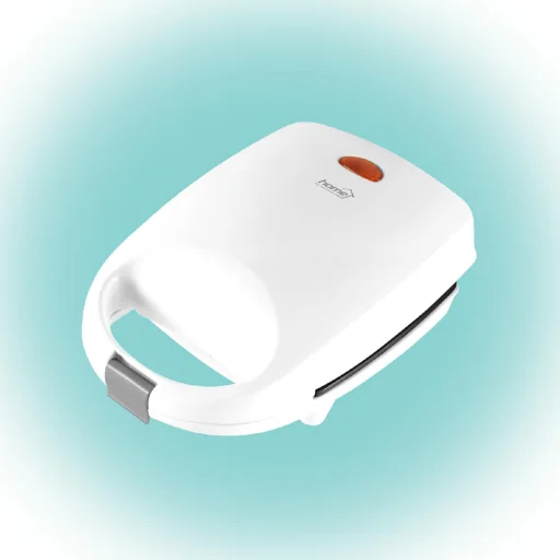 Home HG GK 04 gofrikehelysütő, teljesítmény 520 W, tapadásmentes sütőfelület, piros jelzőfény - 2