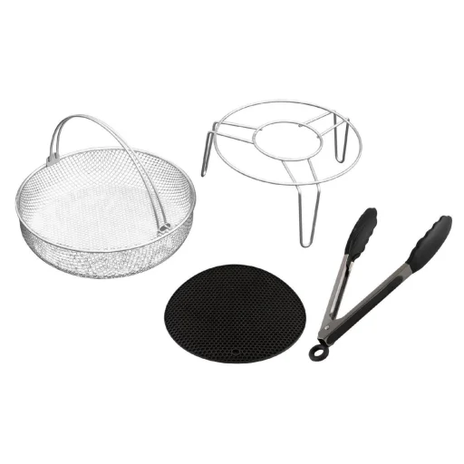 Home HG LS 1000 forró levegős sütőfedél, teljesítmény 1000 W, 45 °C – 220 °C-ig állítható hőmérséklet, max. ∅24 cm edényméret - 4