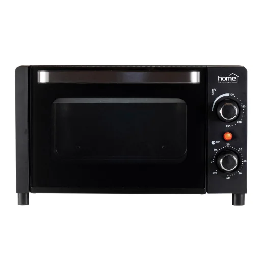 Home HG MS 10 mini sütő termosztáttal, teljesítmény 1050 W, 9 literes, max. 230 °C, dupla üvegezésű ajtó, fekete - 2