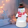 Home LTN 18 lámpás vízkeveréssel, csillámokkal, hóember, LED, kapcsolható, 3 funkció, beltéri thumbnail