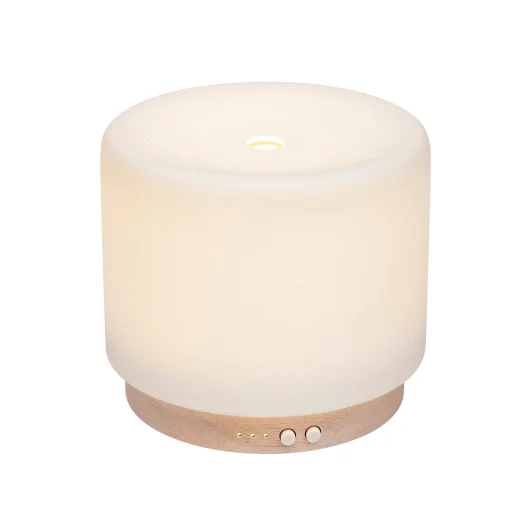 Home AD 280 aromadiffúzor, ultrahangos hidegpárásító, 280 ml kapacitás, melegfehér világítás, folyamatos vagy szakaszos párásítás, tartozék hálózati adapter  - 1