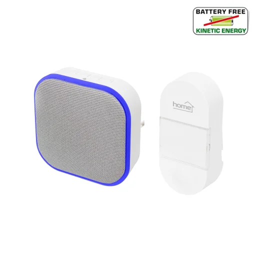 Home DBK 1401AC vezeték nélküli csengő, 140 m hatótávolság, IP44, állítható hangerő, 4 nyomógomb lehetőség - 1