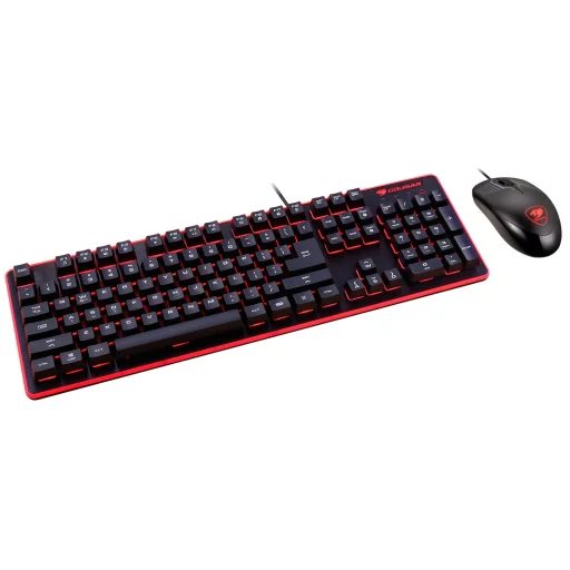 COUGAR Deathfire CGR-WXNMB-DF-HU vezetékes gamer magyar billentyűzet és egér - 1