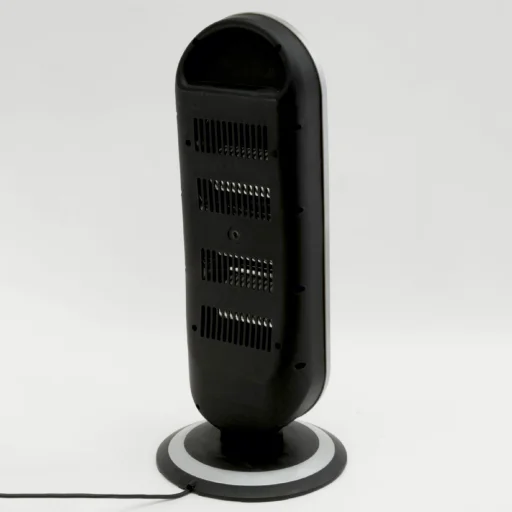 Home FK 23 álló elektromos halogén hősugárzó fűtőtest, 400W/800W/1200W, oszcillálás, IP20 védelem, fekete/ezüst - 4