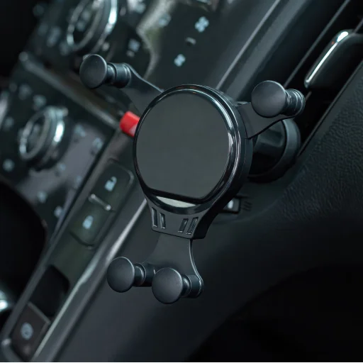 Maxlife szellőzőre erősíthető autós telefontartó MXCH-06 fekete - 5