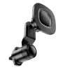 HOCO mágneses autós telefontartó légbefúvóra H74 fekete fém szürke thumbnail