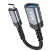 HOCO átalakító OTG Type C (hím) - USB A (női) 3.04A UA24 fekete thumbnail