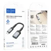 HOCO átalakító OTG Type C (hím) - USB A (női) 3.04A UA24 fekete thumbnail