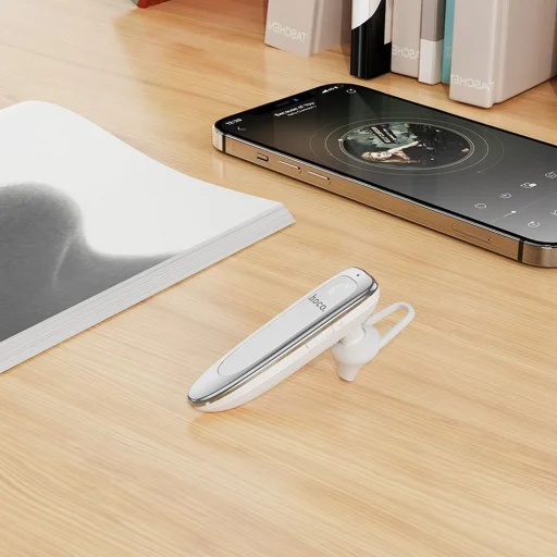 HOCO vezeték nélküli bluetooth headset E60 fehér - 3