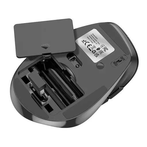 HOCO vezeték nélküli számítógépes egér 2,4G 1600 dpi GM24 fekete - 5