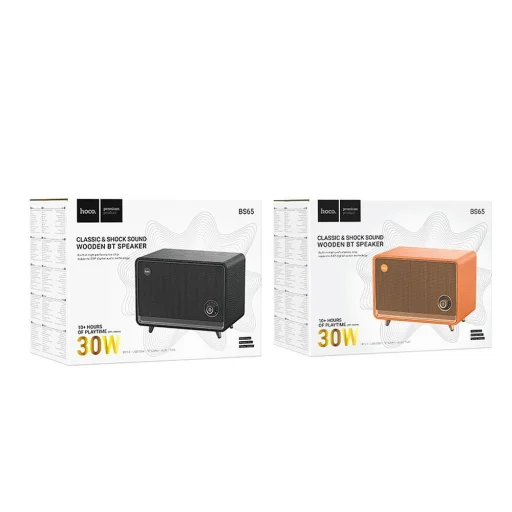 HOCO Bluetooth hangszóró retro stílus BS65 fekete - 7