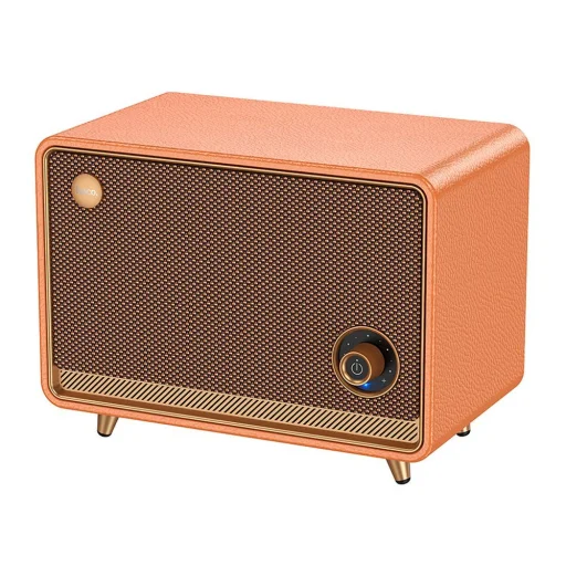 HOCO Bluetooth Hangszóró retro stílusú BS65 narancs - 1