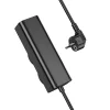 HOCO hálózati elosztó 2 aljzattal + USB A + 3 x Type C PD QC3.0 3A 67W NS10 2 m fekete thumbnail