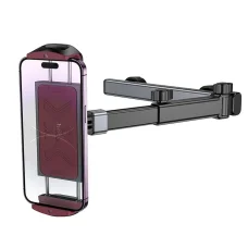 HOCO teleszkópos autós tartó fejtámlára (4,5" - 13") H69 fekete és piros